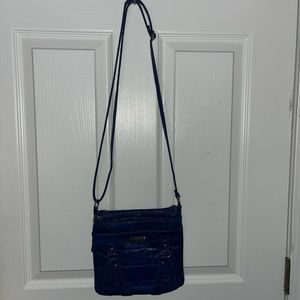 Blue crossbody